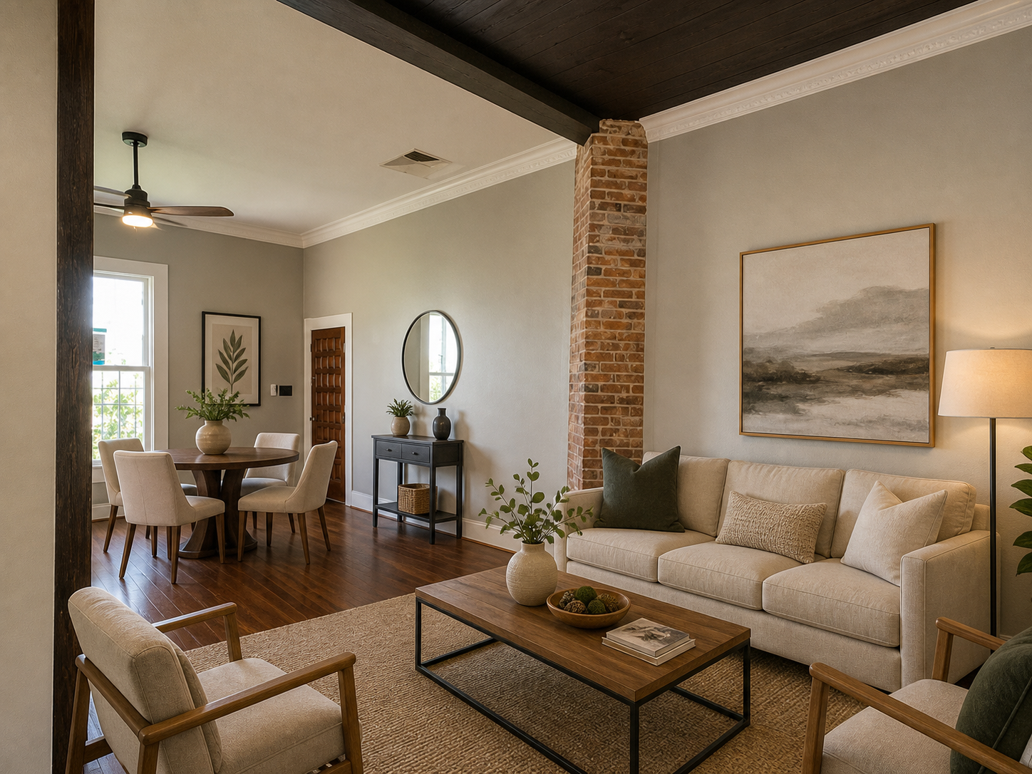 Same listing room after Home Savvy virtual staging